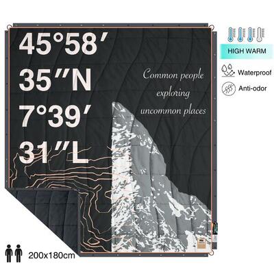 XL Outdoor-Bettdecke Seven Peaks Matterhorn 200x180cm