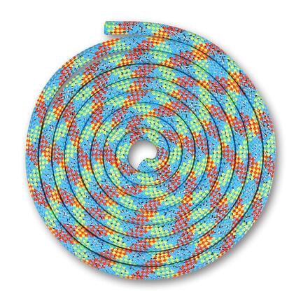 Seil Rhythmische Sportgymnastik mit Lurex INDIGO 2,5 m