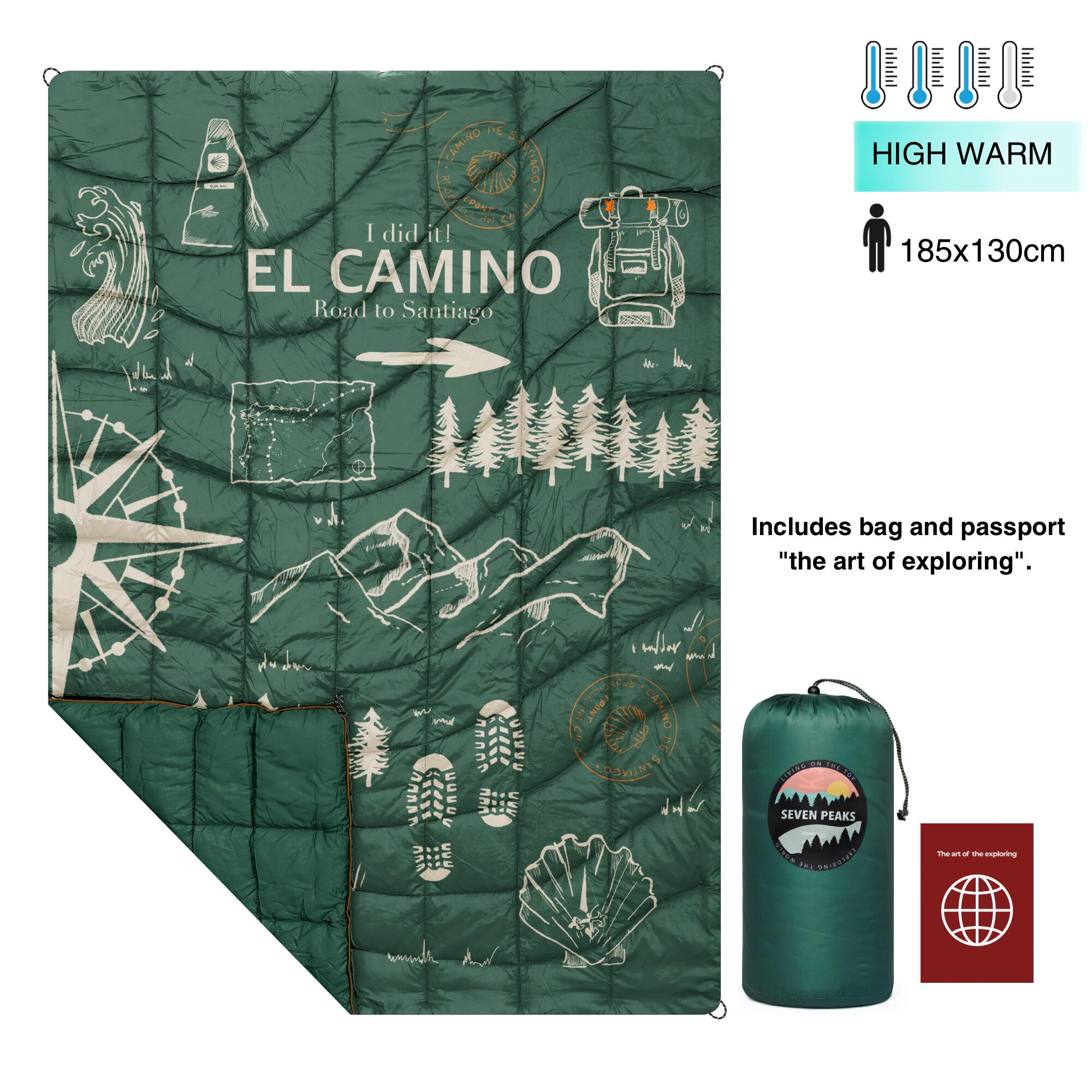 SEVEN PEAKS Camperdecke Seven Peaks El camino 185x130cm