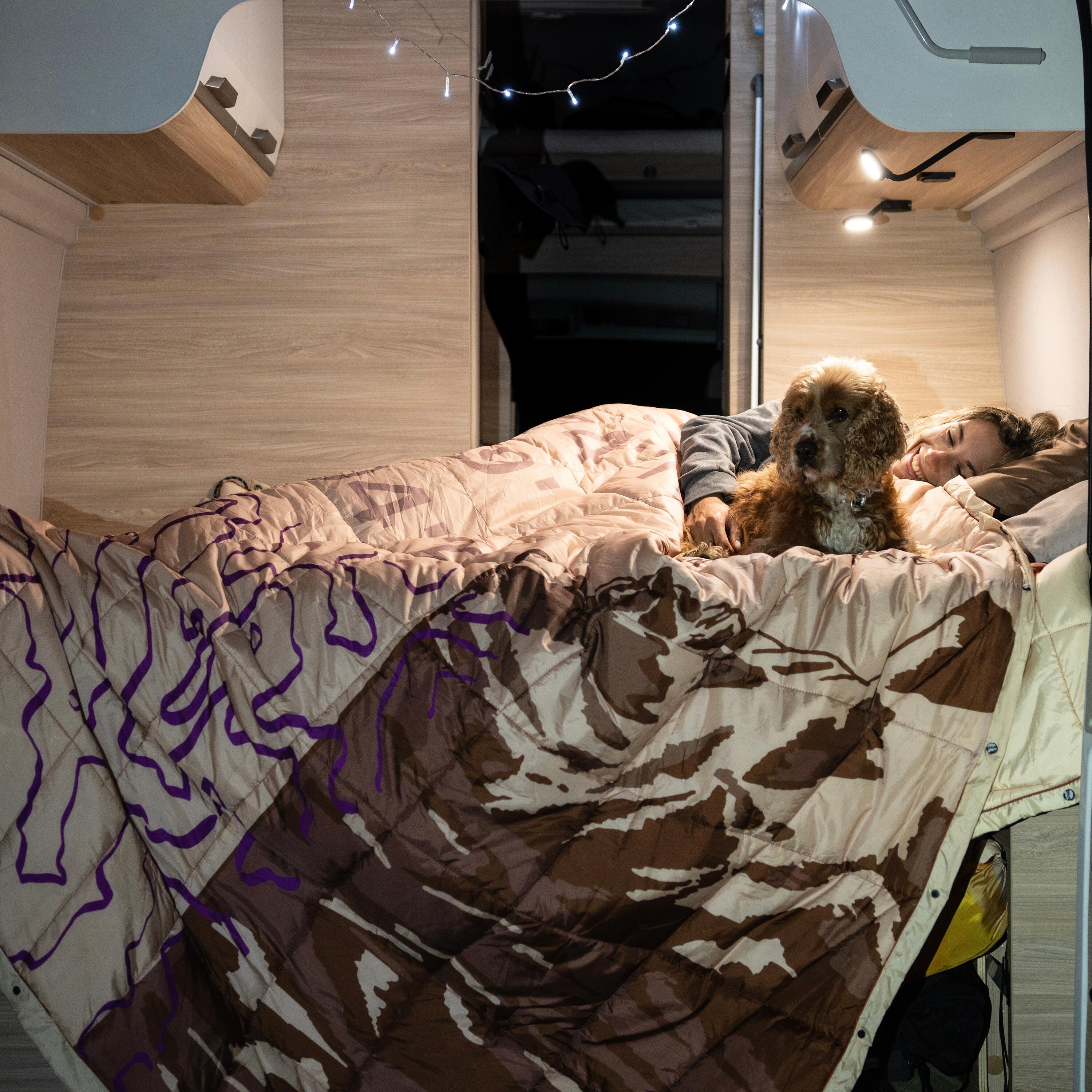 XL Outdoor-Bettdecke Seven Peaks Pirineos 200x180cm 3/7