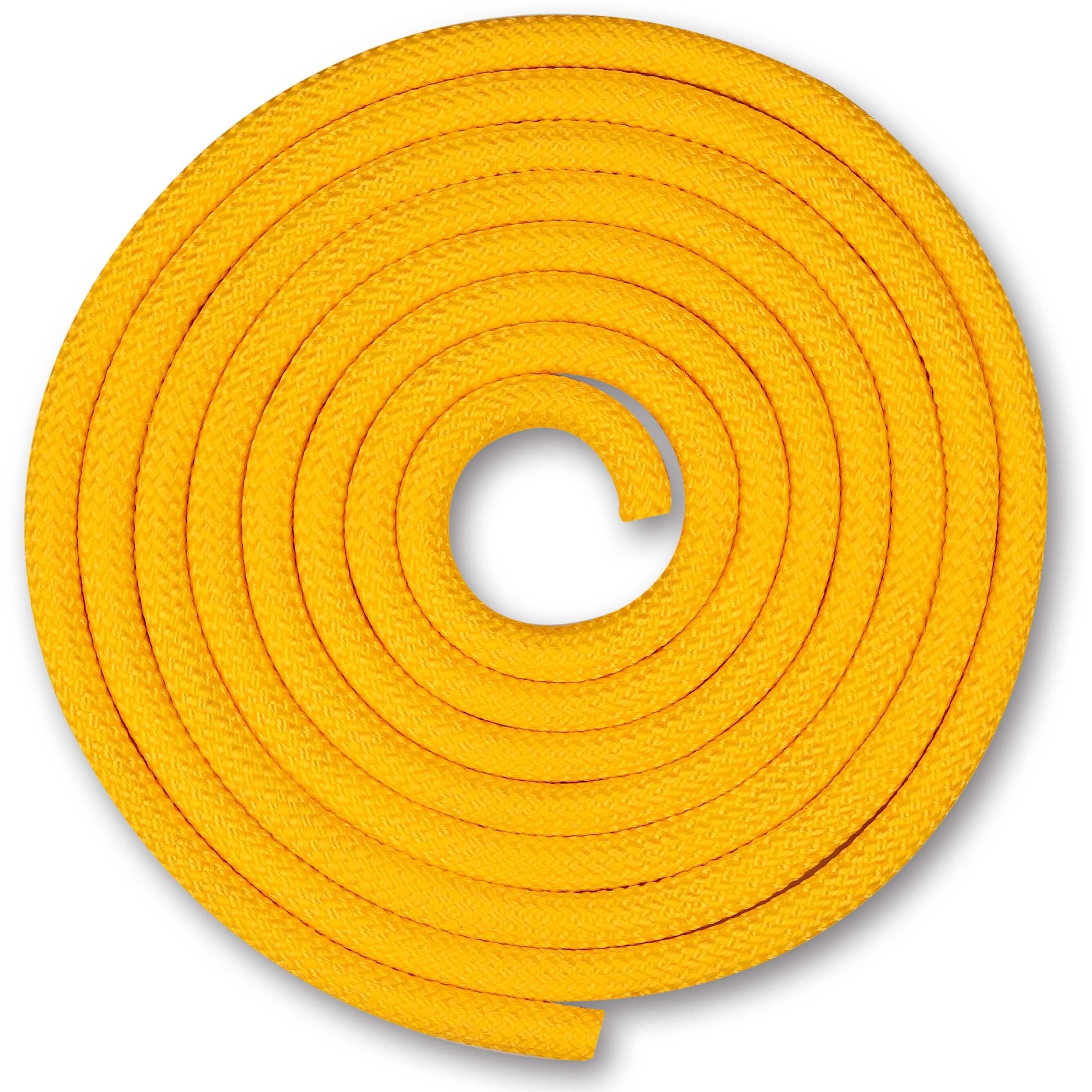 INDIGO SPORTS Cuerda para Gimnasia Rítmica 180 gr INDIGO Amarillo 3 m