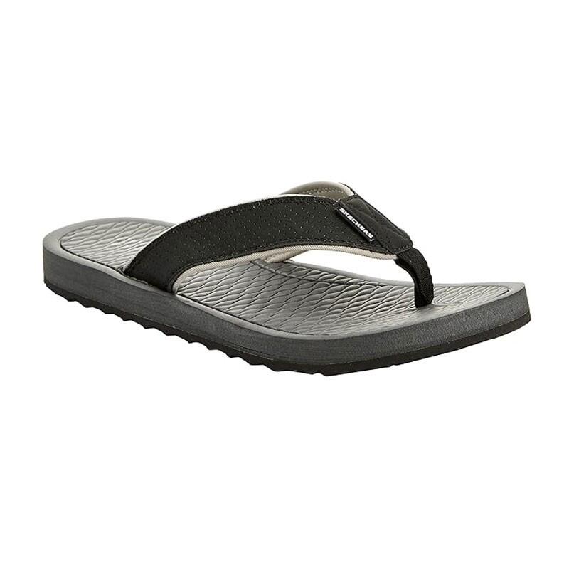 Sandalias Hombre Skechers  Negro 2/5