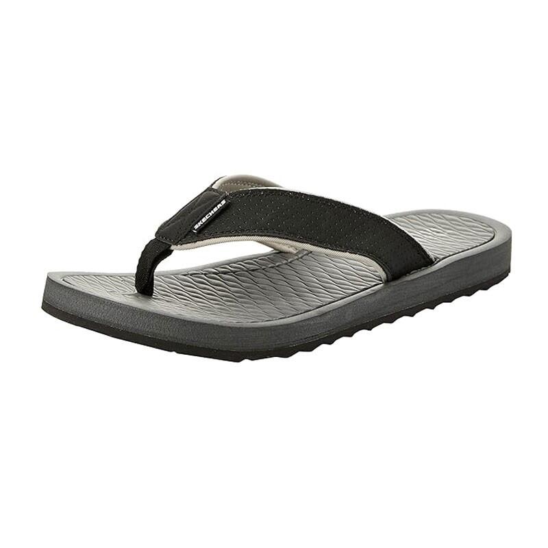 Sandalias Hombre Skechers  Negro 3/5
