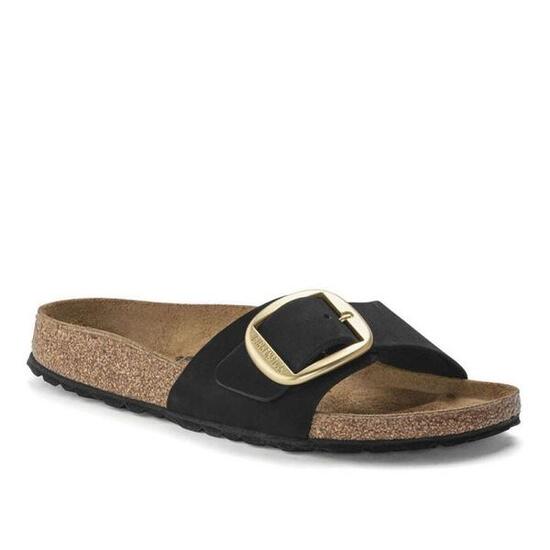Sandales Bio Femme Birkenstock Madrid Big Buckle Noir
