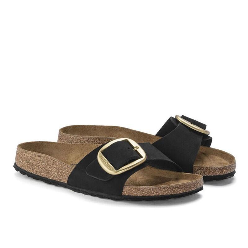 Sandales Bio Femme Birkenstock Madrid Big Buckle Noir 3/6