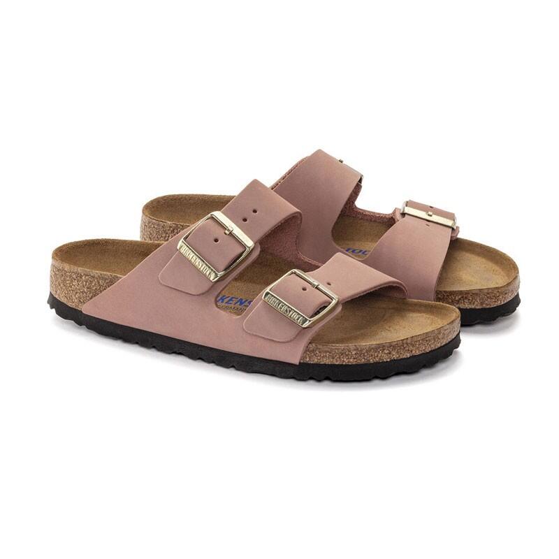 Sandalias Bio Birkenstock Mujer Arizona Big Buckle Rosa 2/5