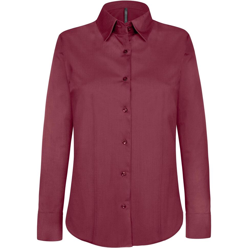 Damska koszula bawełniana z długim rękawem Kariban