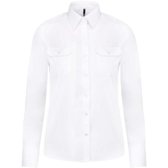 Chemise femme manches longues Kariban Pilote