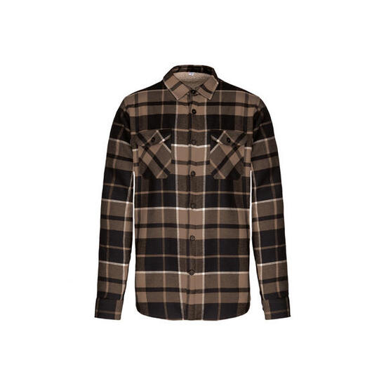 Bluza z podszewką w kratę Kariban Sherpa