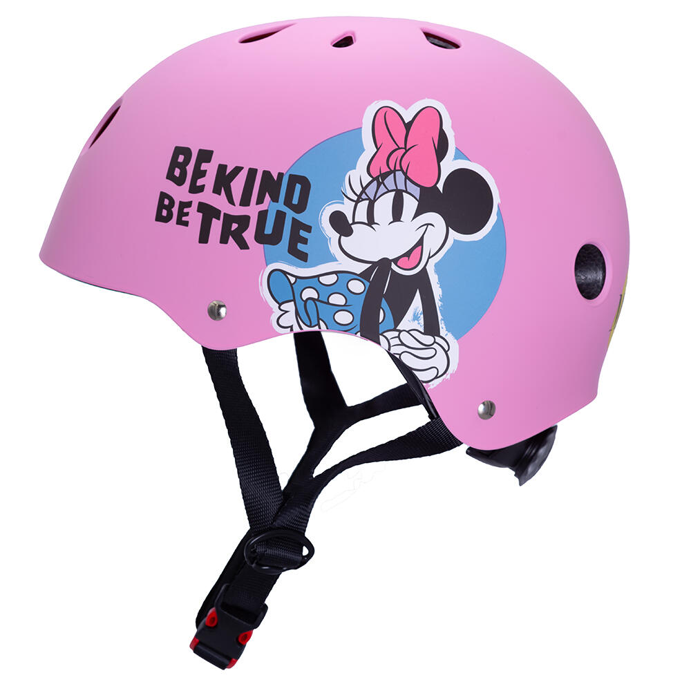 Kinder Fietshelm Meisjes Minnie Mouse 52-56 cm Kinderhelm Roze Disney 3/5
