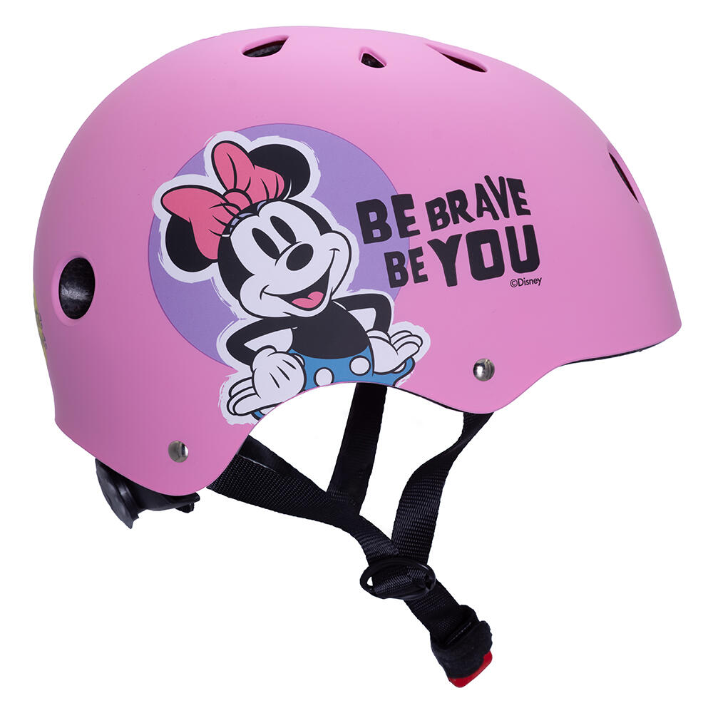 Kinder Fietshelm Meisjes Minnie Mouse 52-56 cm Kinderhelm Roze Disney 2/5