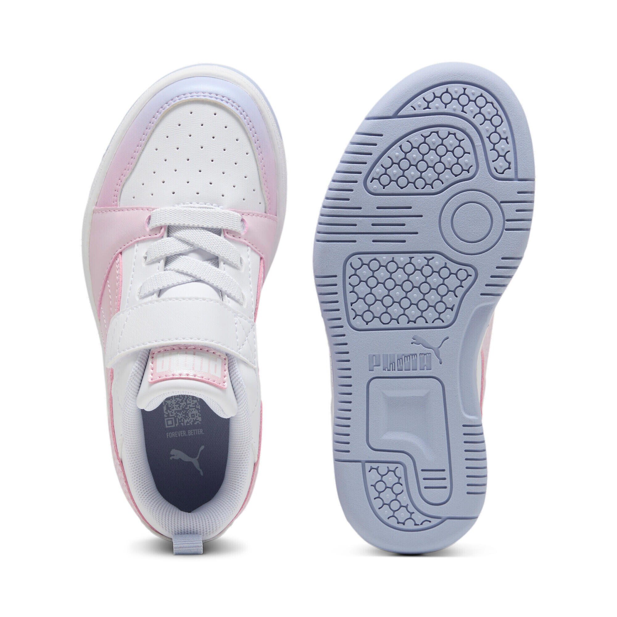 Baskets fille Puma Rebound V6 Lo Blurry Dreams AC+ PS 5/6
