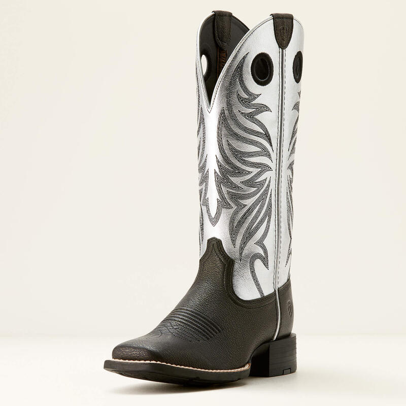 Ariat Round Up Ryder Womens Sz 9.5 B Cowboy Boot Sassy Brown 12 Shaft #10017390