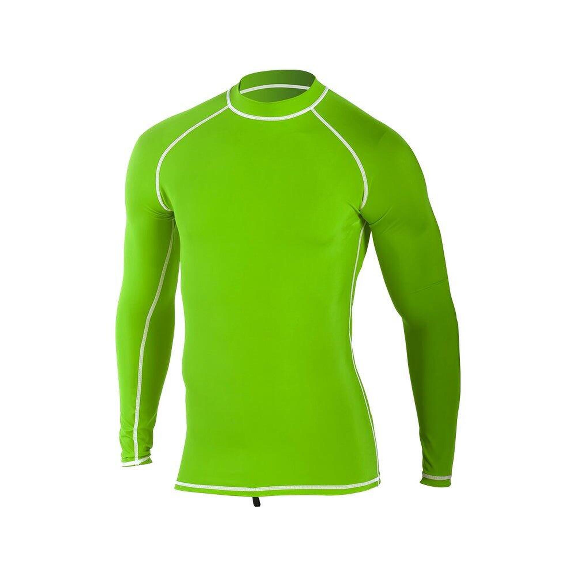 Mdns - Colorblock - Lycra L/s Upf 50 Surf Homme - Sous Combinaison - Vert - 48 Xl - Decathlon