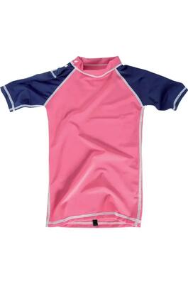 Bi-color - lycra korte mouw upf 50 surf kind