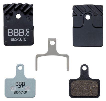 Okładziny hamulcowe z radiatorem BBB DiscStop Coolfin Shimano Road / XTR