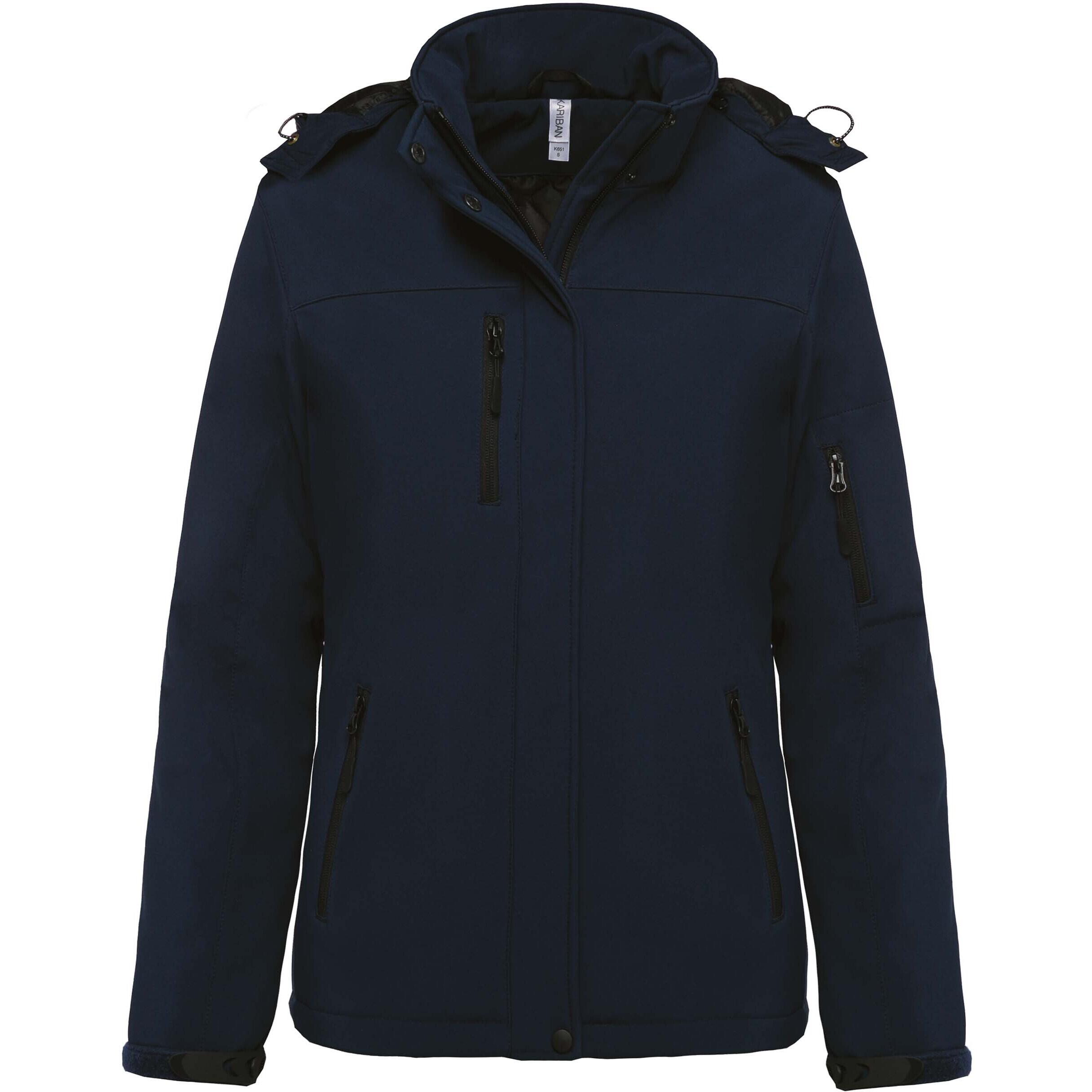 KARIBAN Damesparka Kariban Softshell doublée capuche