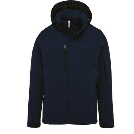 Fleece-gefütterte Softshelljacke mit Kapuze Kariban