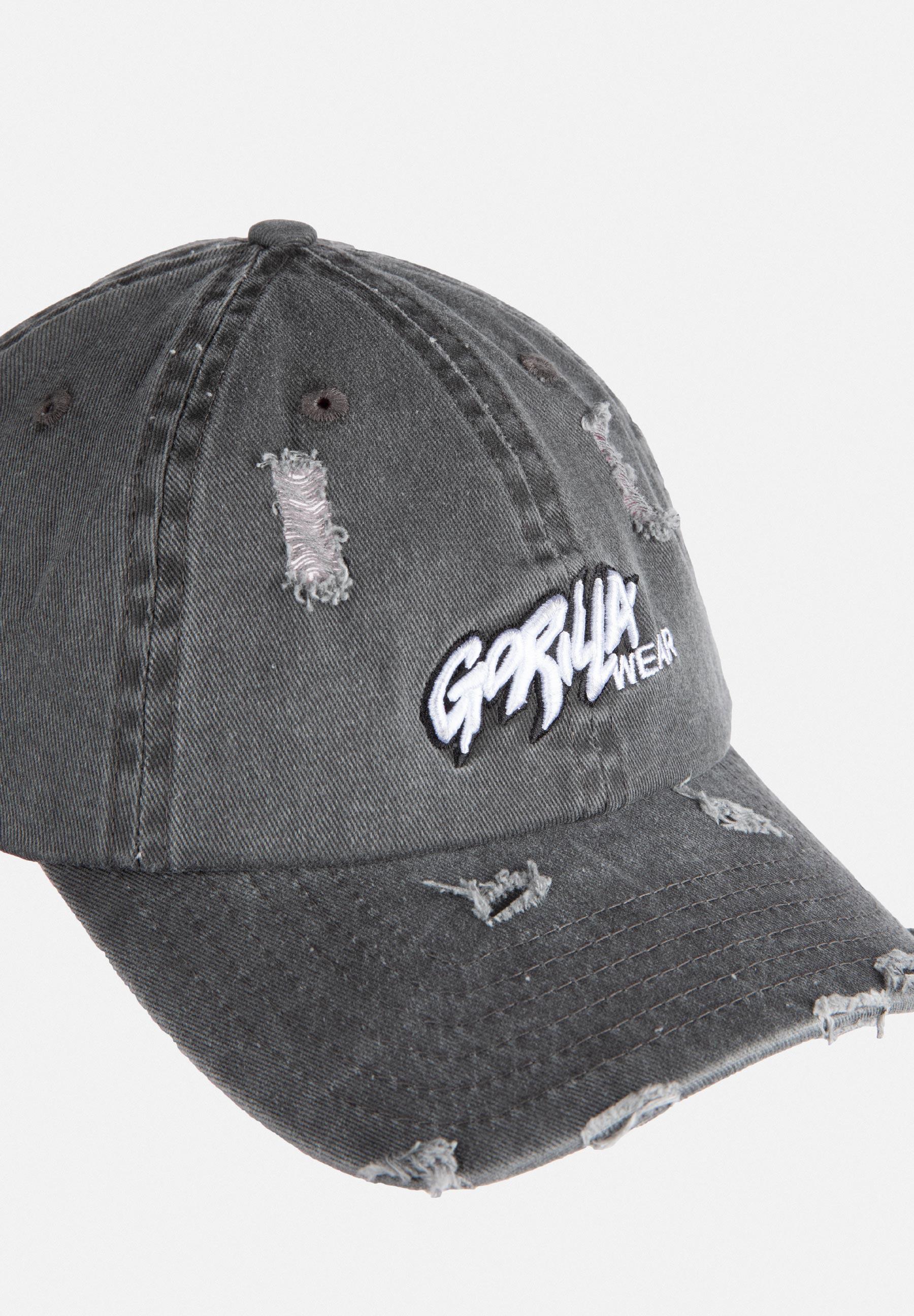 Galway Distressed Gorra - Washed gris 5/6