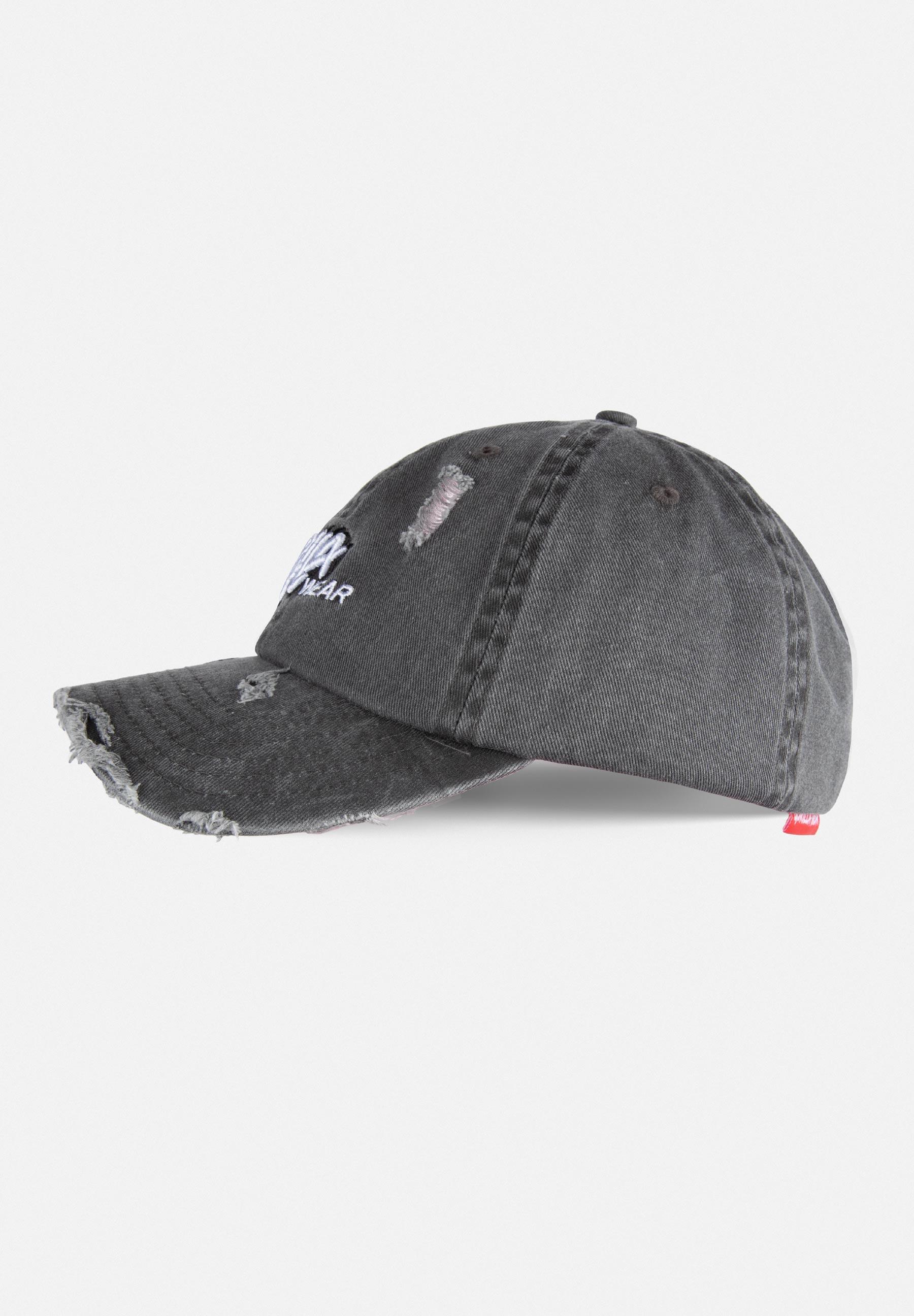 Galway Distressed Gorra - Washed gris 2/6