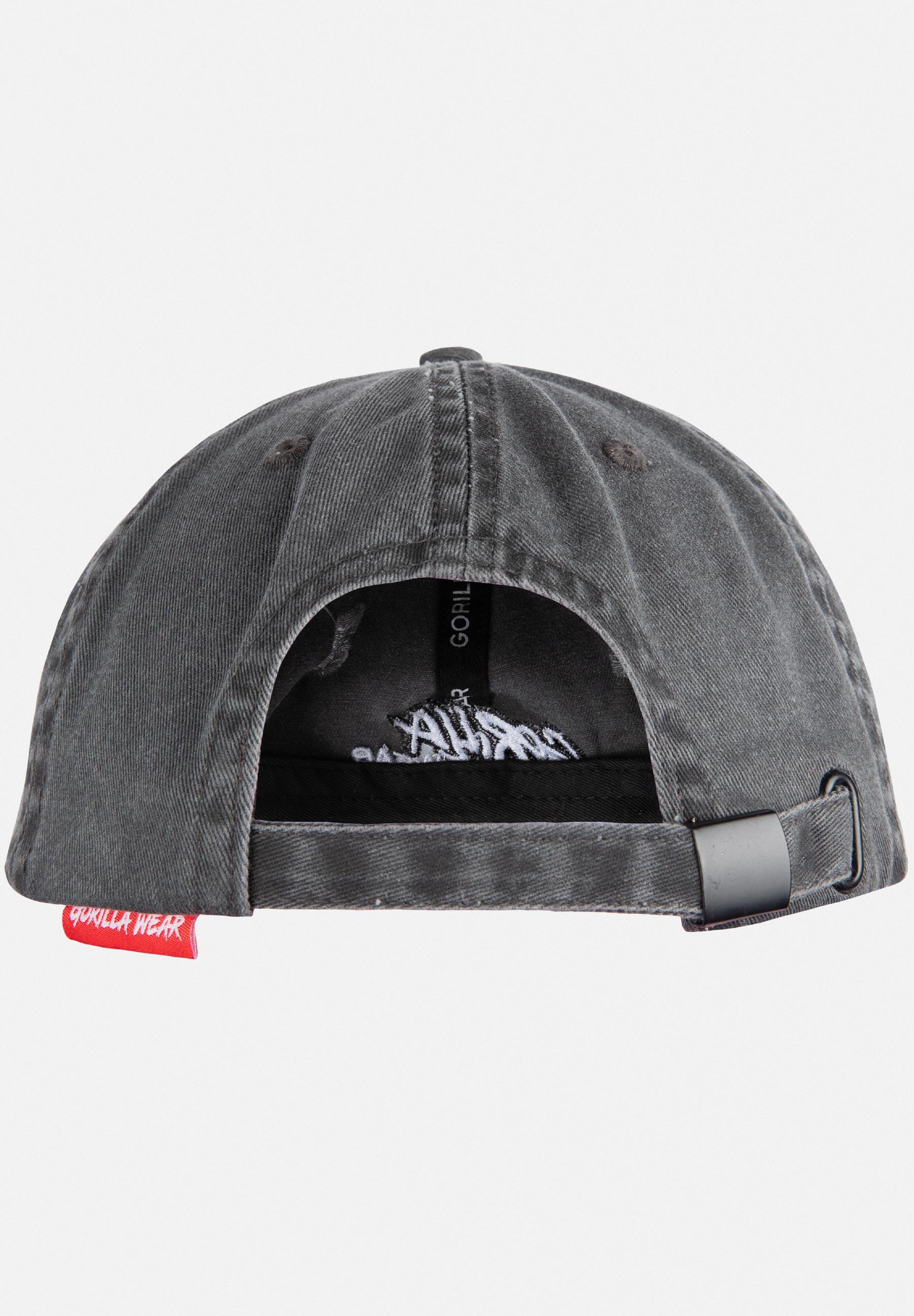 Galway Distressed Gorra - Washed gris 3/6