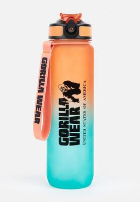 Gradient Water Bottle 1000ML - Grün/Orange