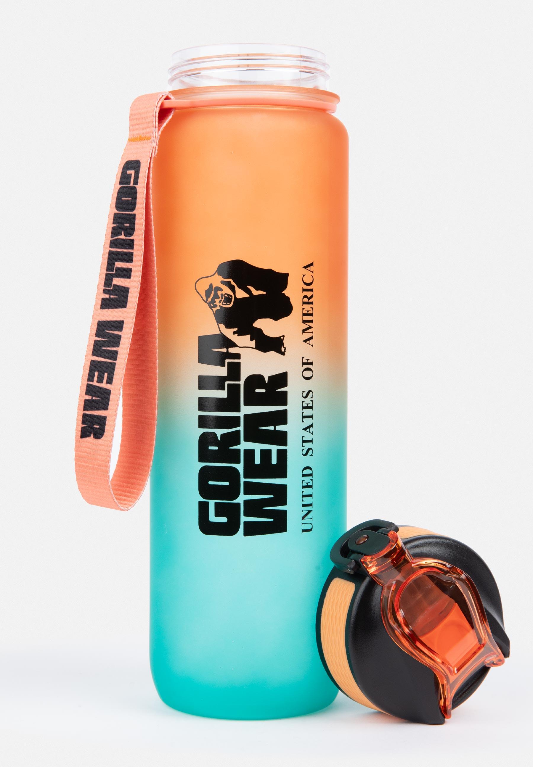 Gradient Water Bottle 1000ML - Groen/Oranje 6/6