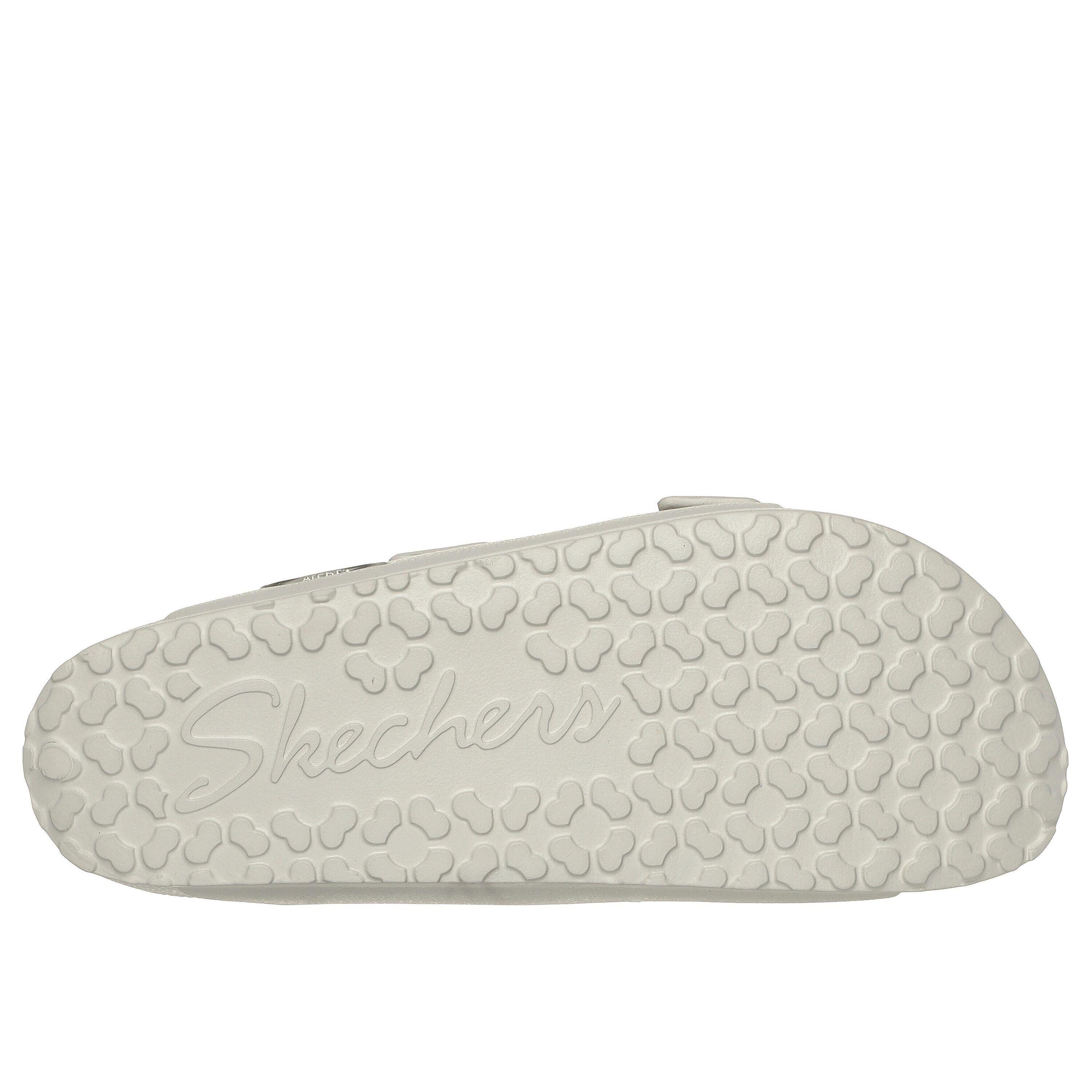 Sandalias Planas Mujer Skechers  Beige 5/5