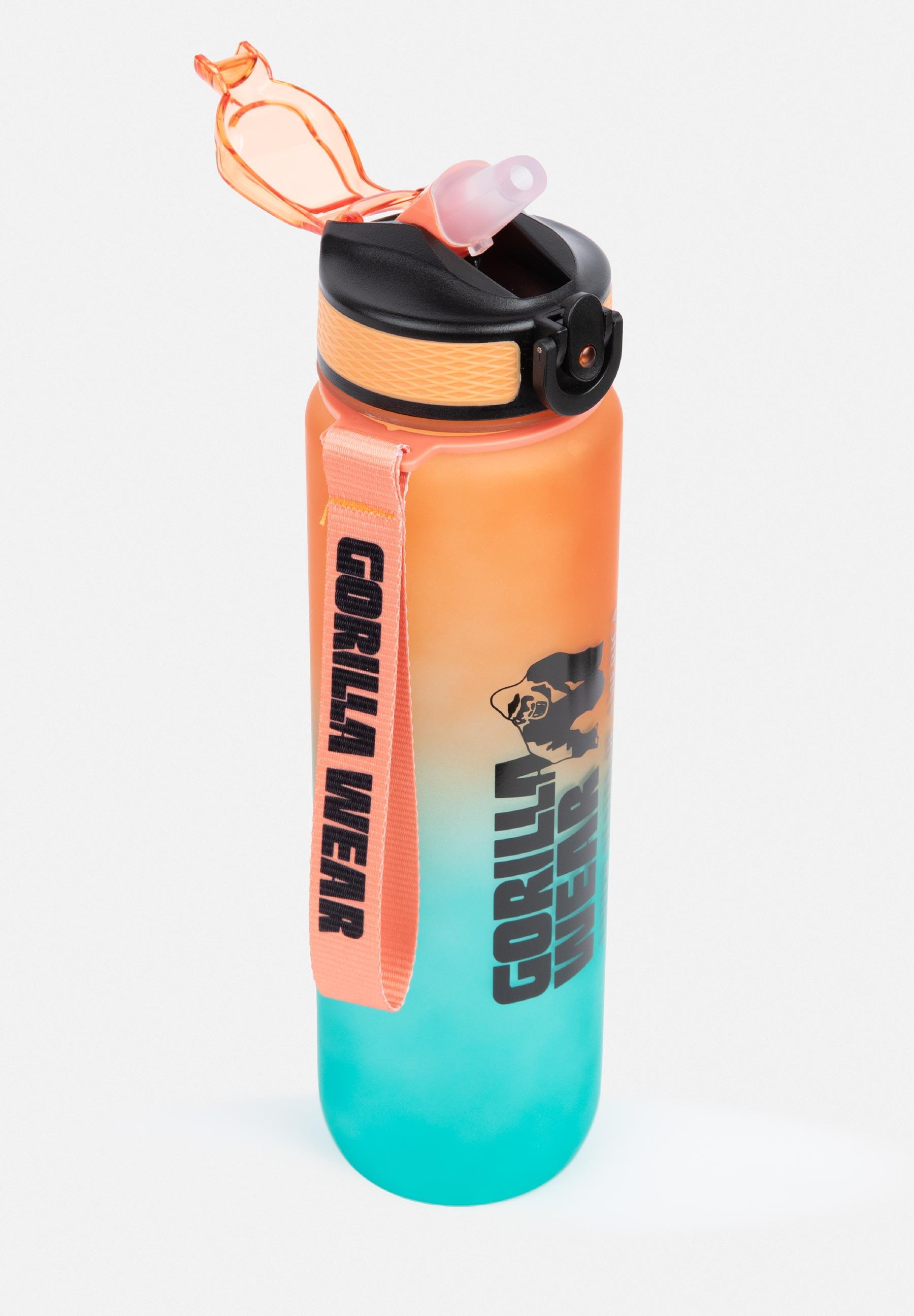 Gradient Water Bottle 1000ML - Groen/Oranje 2/6
