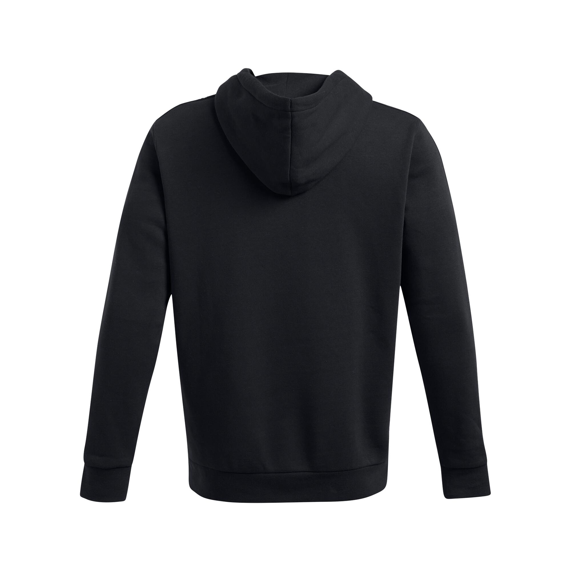Felpa con cappuccio a bande scritte Under Armour Icon Fleece 4/6