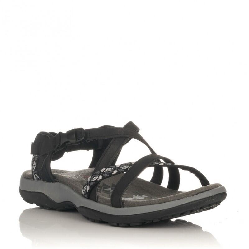 ADIDAS Sandalen Skechers Modell Reggae Slim Vacay Farbe Schwarz