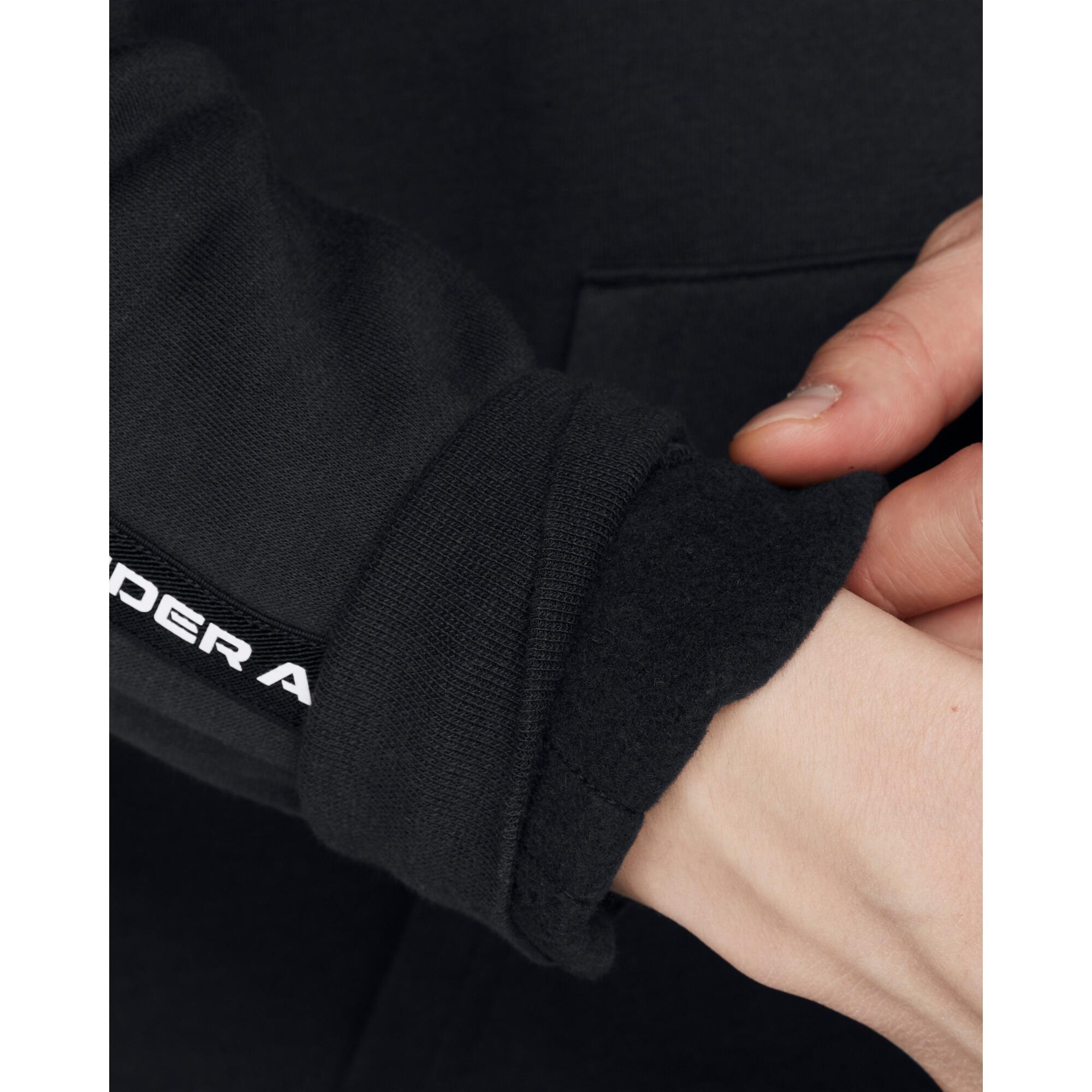 Felpa con cappuccio a bande scritte Under Armour Icon Fleece 6/6