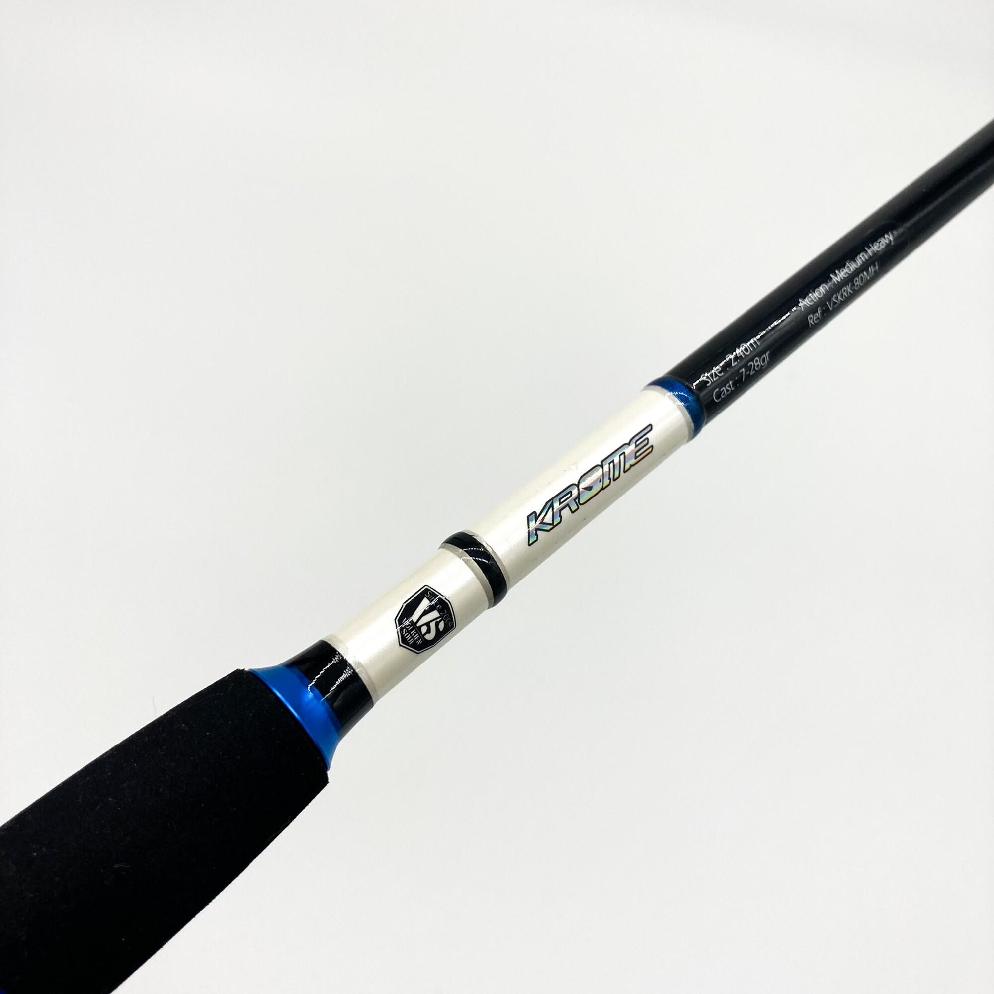 Canne da pesca con esca KROME 80 MH Filatura 4/4