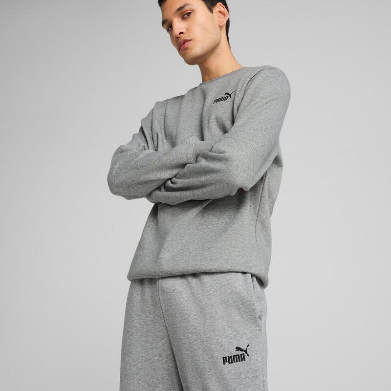 Pantalon de survêtement à logo N° 1 Essentials Homme PUMA Medium Gray Heather