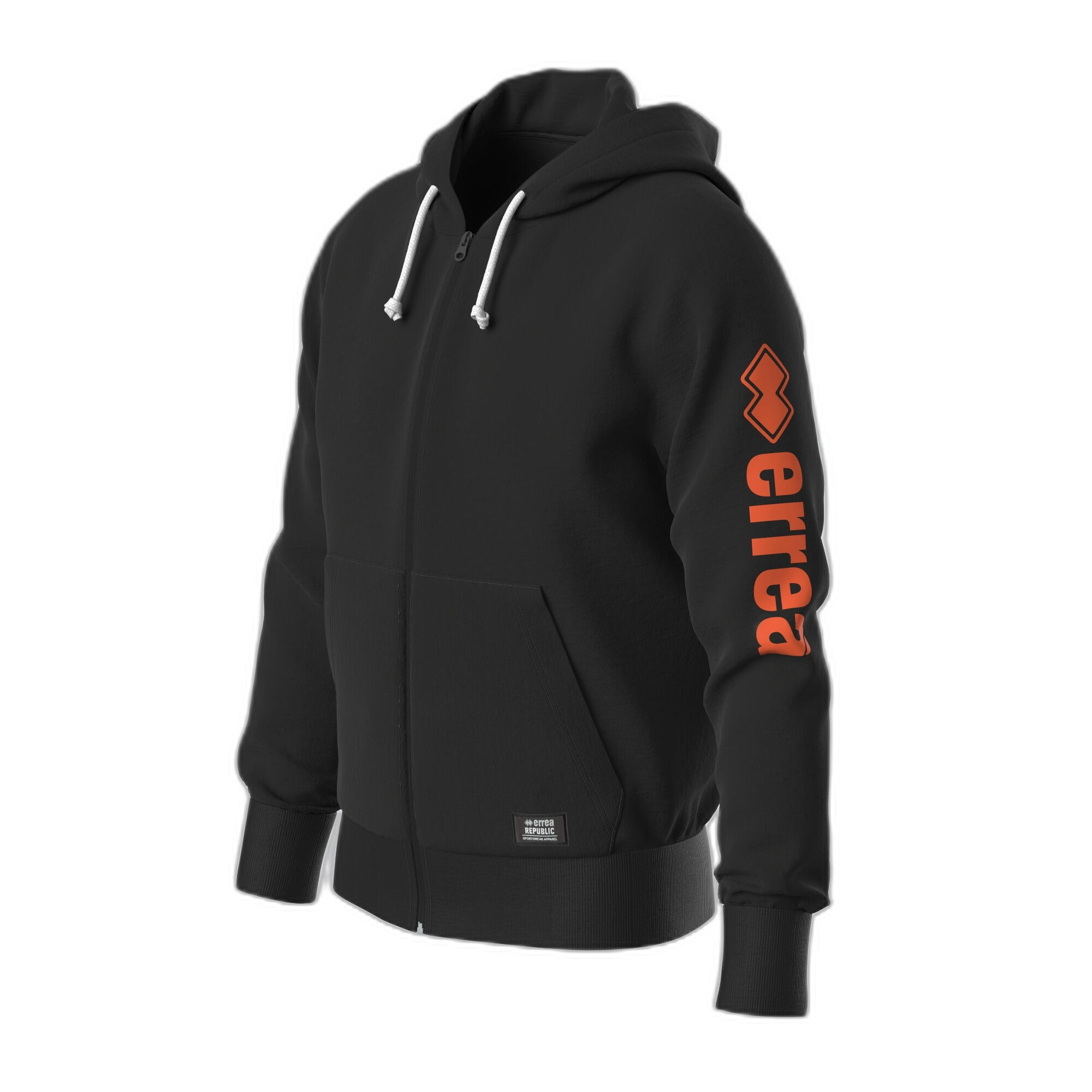 Sweatshirt zippé à capuche enfant Errea Essential 2/2