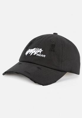 Galway distressed cap - zwart