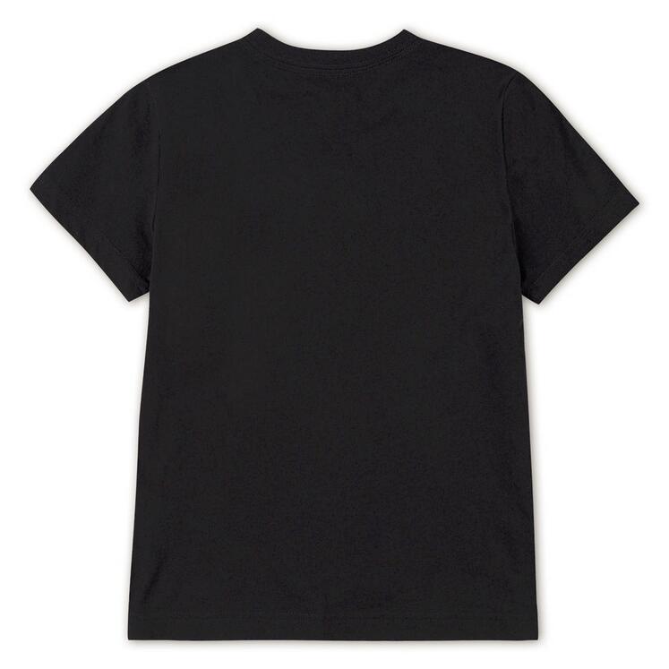 T-shirt ragazzo jordan sleeve tee - nero 2/3