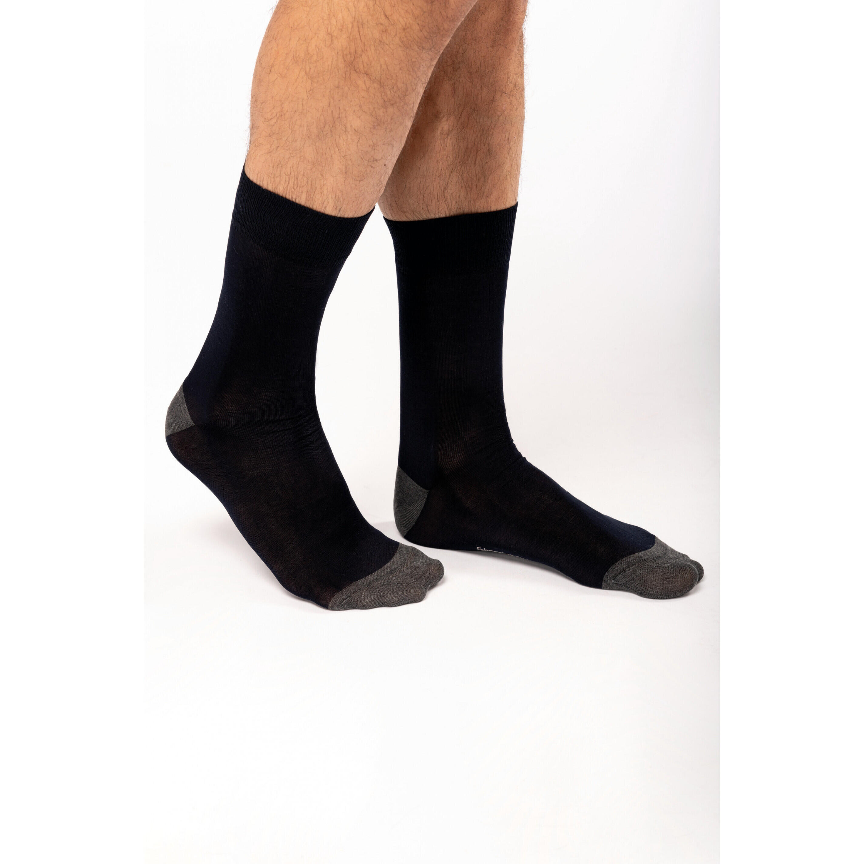 Halbhohe Socken aus mercerisierter Baumwolle origine France garantie Kariban 2/2