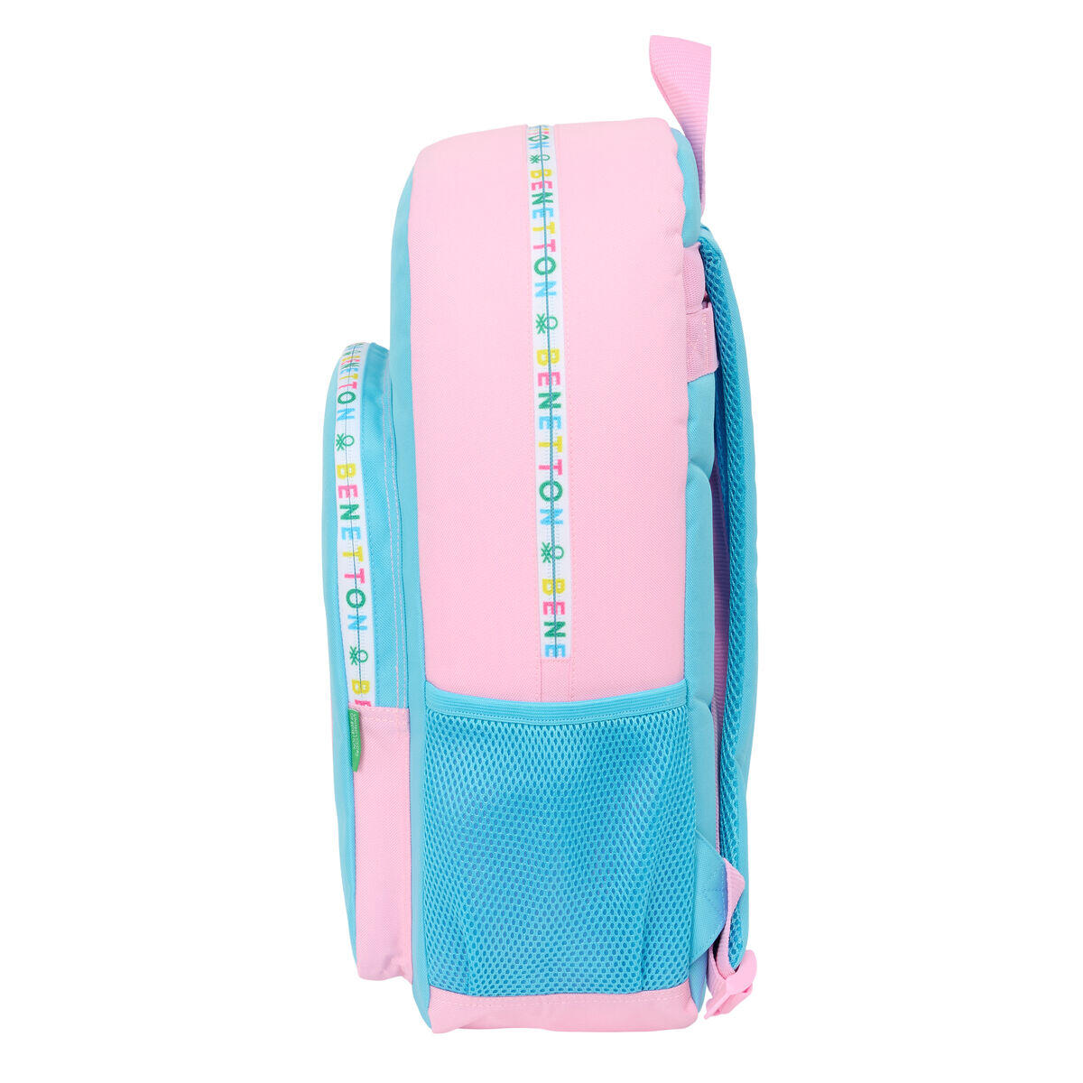 Mochila Escolar Benetton Unique Rosa 3/3