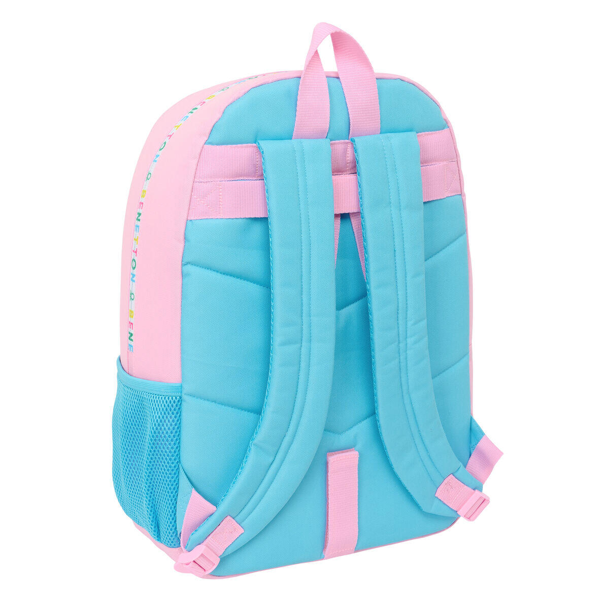 Mochila Escolar Benetton Unique Rosa 2/3