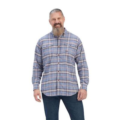 Shirt met lange mouwen ariat rebar flannel durastretch