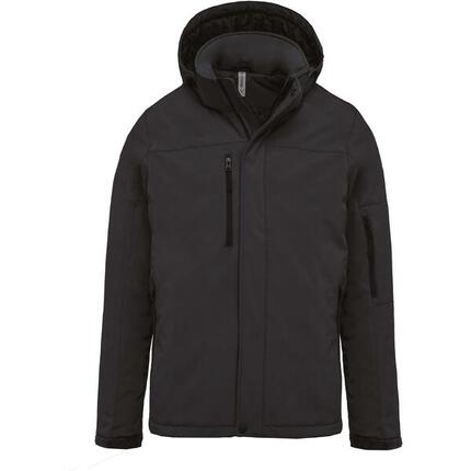 Fleece-gefütterte Softshelljacke mit Kapuze Kariban