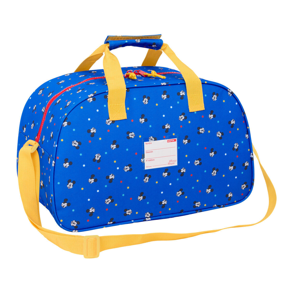 Sac de sport Mickey Mouse Clubhouse Good day Bleu 2/3