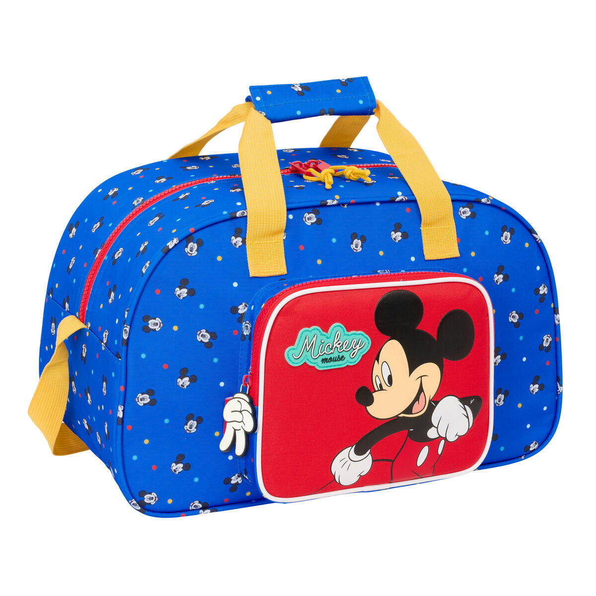 Sac de sport Mickey Mouse Clubhouse Good day Bleu 1/3