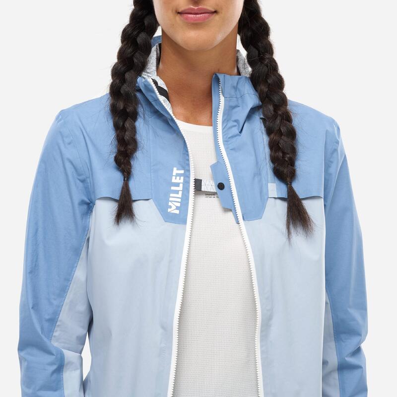 Kurtka do biegania Millet Intense Pro 2,5L Jkt W Błękitny Active Fit