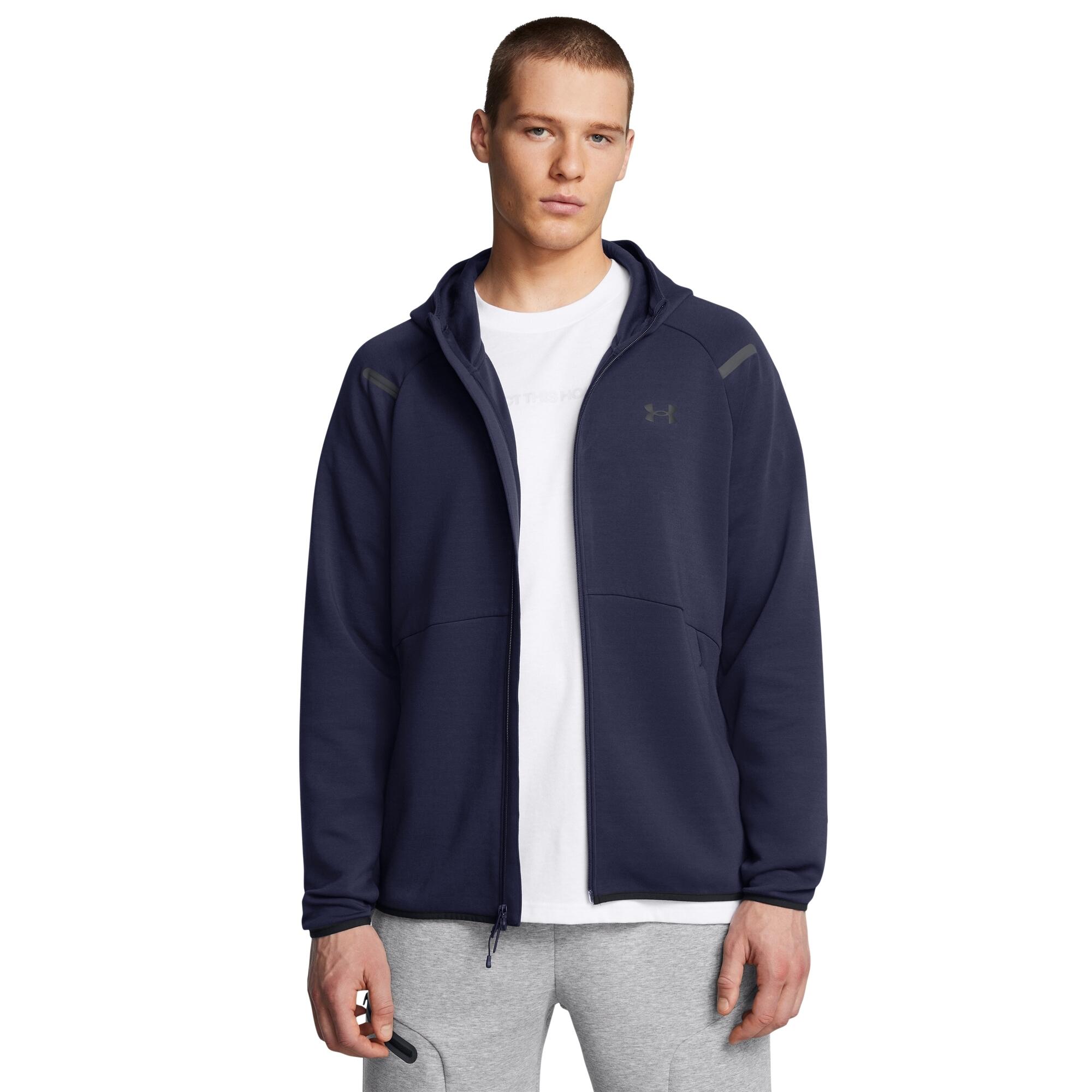 Sweatshirt à capuche entièrement zippé Under Armour Unstoppable Fleece 2/5