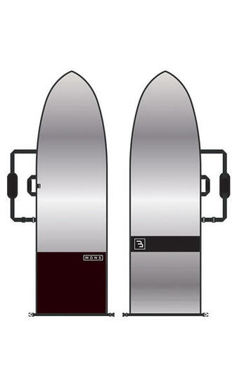 Dayroll - Hybrid-/Fish-Surfboard-Hülle