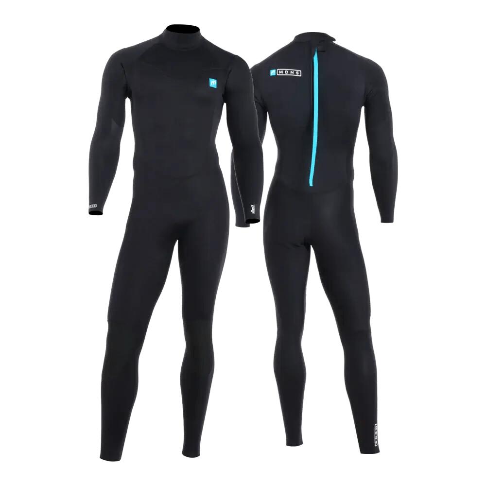 Mdns - 3/2 Pioneer Backzip - Combinaison Surf Homme - Combinaison De Surf - Noir - Xs - Decathlon