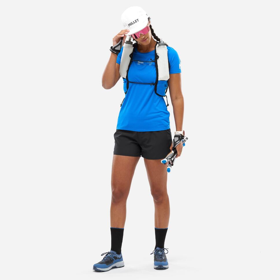 Spodenki do biegania w terenie damskie Millet Intense Essential Short Active Fit