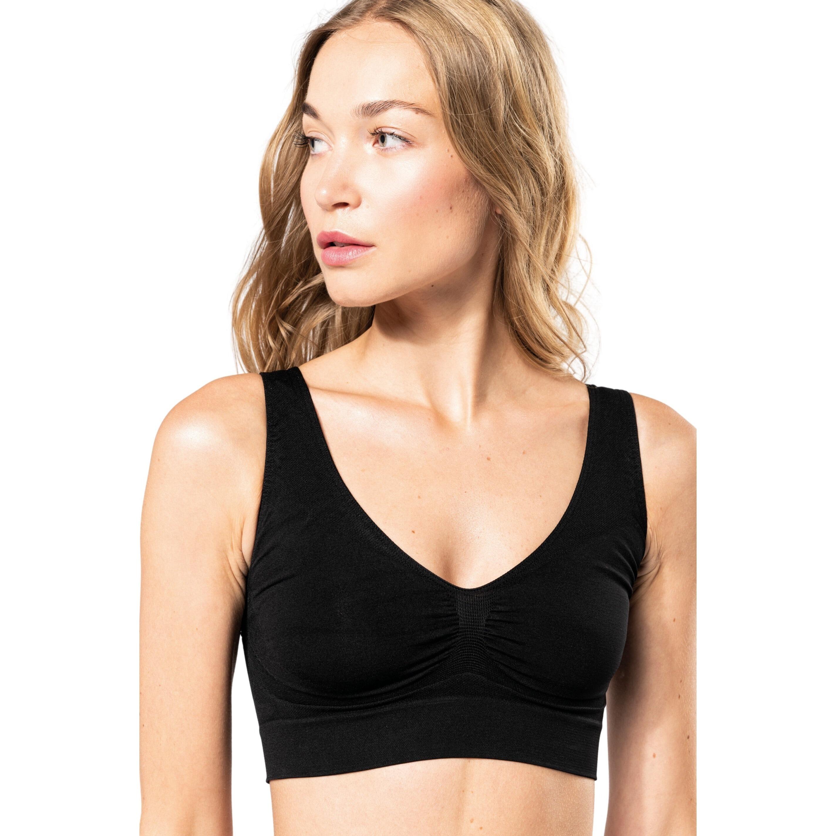 KARIBAN Reggiseno sportivo eco-responsabile  senza cuciture Kariban Push-up